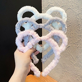 Bờm lông cài tóc hình gấu cu te