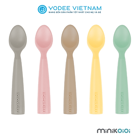 Muỗng ăn dặm silicone Minikoioi cho bé