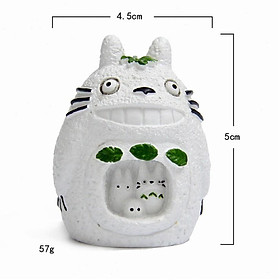Mua KHO-HN * Mô hình Totoro và các bạn nghịch tuyết thích hợp trang trí tiểu cảnh  bể thủy sinh  terrarium  DIY