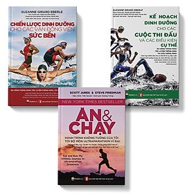 [Download Sách] Sách-combo 3 cuốn chiến lược dinh dưỡng-kế hoạch dinh dưỡng-ăn và chạy