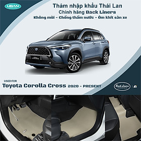 Thảm lót sàn ô tô UBAN cho xe Toyota Corolla Cross (2020 - 2023) - Nhập khẩu Thái Lan