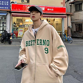 Áo Khoác Sweater Có Mũ Trùm Phối Khóa Kéo Kiểu Mỹ Cổ Điển Thời Trang Thu Đông Cho Các Cặp Đôi Cỡ M-3XL