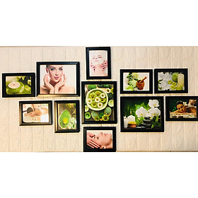 Bộ khung ảnh treo tường composite spa kèm đinh 3 chân KA215