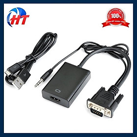 Đầu Chuyển VGA -> HDMI có audio