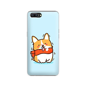 Ốp lưng dẻo cho điện thoại Realme C1 - 01184 7869 DOG01 - Hàng Chính Hãng