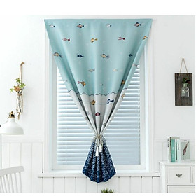Mua Rèm dán cửa không cần thanh treo (size 1m x 2m  2m x 2m)