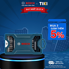 Mua Bộ mũi tua vít đa năng Bosch 25 món (xanh dương)