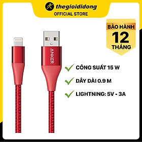 Mua Cáp MFI 0.9m Anker PowerLine+ II A8452 - Hàng chính hãng