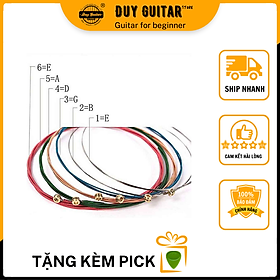 Mua Bộ dây đàn guitar acoustic 6 dây màu Duy Guitar