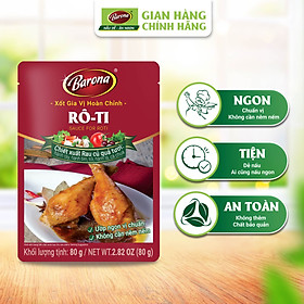 Xốt Gia Vị Hoàn Chỉnh Barona - Rô-Ti 80g