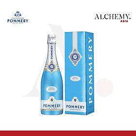 Rượu Vang Nổ Pommery Royal Blue Sky Champagne 12.5% 1x0.75L