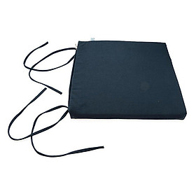 Nệm Ngồi Soft Decor 40035 Navy Canvas Square Seat Pad (40 x 40 x 3.5 cm) - Xanh Navy