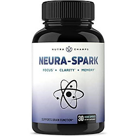 Premium Brain Supplement for Focus, Memory, Energy, Clarity - Nootropic Brain Booster Scientifically Formulated for Optimal Mental Performance - Ginkgo Biloba, St John's Wort, DMAE, Rhodiola & More