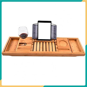 Mua Bàn Để Thức Ăn Đựng Vật Dụng Cho Bồn Tắm Deluxe Tray - Cao Cấp