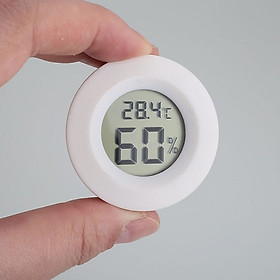 Đồng hồ đo nhiệt độ - độ ẩm loại tròn (Màu ngẫu nhiên)