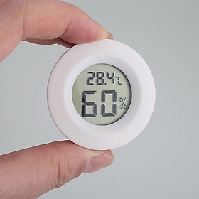 Mua Đồng hồ đo nhiệt độ - độ ẩm loại tròn (Màu ngẫu nhiên)