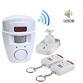 Wireless Security Alarm Wall Mounted PIR Infrared Motion Sensor Detector