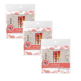 Set 100 miếng thấm dầu mặt kai cao cấp - nội địa nhật bản