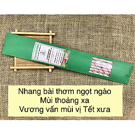 Mua HƯƠNG (NHANG) BÀI THÁI BÌNH ĐẶC BIỆT CUỘN THỦ CÔNG BẰNG GIẤY XỐP - THƠM NGỌT ẤM VÀ NGẬY  CÓ HẬU