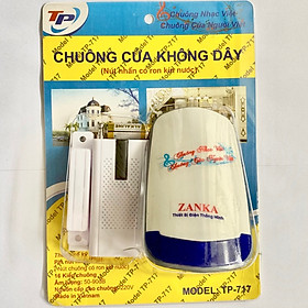 Mua Chuông cửa từ không dây báo khách - báo trộm Zanka TP-711 (Hàng Chính Hãng)