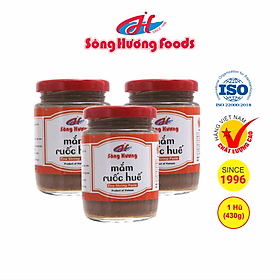 3 Hũ Mắm Ruốc Huế Sông Hương Foods Hũ 430g