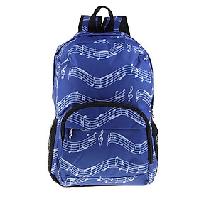 Waterproof Oxford Cloth Travel Backpack Double Shoulder Strap Bookbag