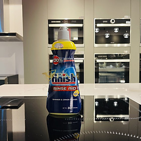 Nước làm bóng Finish 400ml hương chanh - 4 chức năng