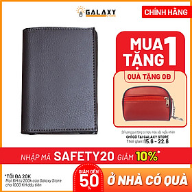 Ví Bóp Nam Nữ Nhỏ Gọn Cao Cấp Nhiều Ngăn Để Name Card Danh Thiếp Thẻ Galaxy Store GVMB0304 (8x10.5cm)