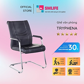Mua Ghế văn phòng chân quỳ inox bọc da SMLIFE Tryphena