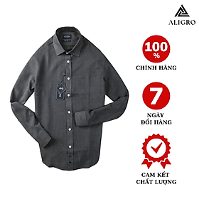 Áo sơ mi nam dài tay ALIGRO chất liệu pirma cotton mềm mịn, kiểu dáng đơn giản, tinh tế ALGS159