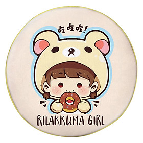 Gối tròn Cô bé Rilakkuma - GOCP165