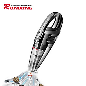 Máy hút bụi cầm tay RUNDONG R6053 cao cấp, thiết kế đẹp mắt, sang trọng dùng cho nội thất xe ô tô và gia đình-Hàng chính hãng