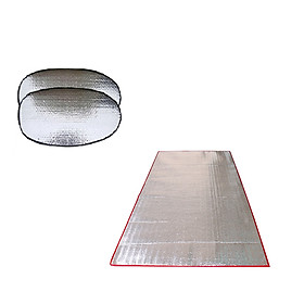 Bộ1 Chiếu Ngủ Văn Phòng + 1 Miếng che yên xe máy(Màu ngẫu nhiên)