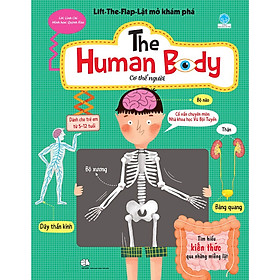 Sách Lift-the-flap - Lật Mở Khám Phá - The Human Body - Cơ Thể Người (Dành cho trẻ em từ 5-12 tuổi)
