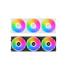 Bộ 3 Quạt Tản Nhiệt XIGMATEK STARLINK ARGB - Hàng Chính Hãng