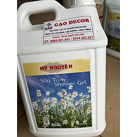 Mua Dầu gội  sữa tắm can 10l Mĩ Nguyên cho nhà nghỉ  khách sạn