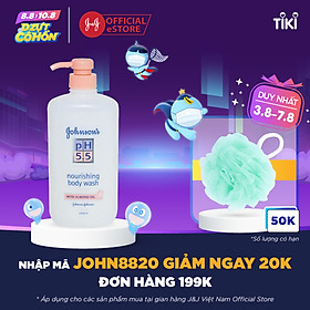 Sữa Tắm pH 5.5 Hạnh Nhân Johnson’s (750ml)