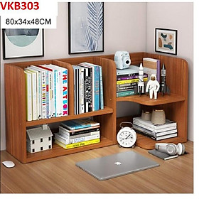 Mua KỆ HỔ SƠ ĐỂ BÀN  KỆ SÁCH ĐỂ BÀN  KỆ ĐỰNG TÀI LIỆU BẰNG GỖ VKB303