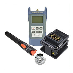 Mua COMBO: Máy Đo Công Suất Quang Normal + Dao Cắt Quang FC-60S + Bút Soi Quang 10KM Tặng Sản Phẩm Lưỡi Dao Cắt Quang