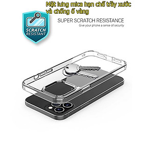 Ốp lưng Likgus dành cho Iphone 15 trong suốt- Hàng chính hãng
