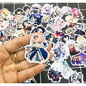 Set 30 Sticker Fate/Grand Order  hình dán có ép lụa