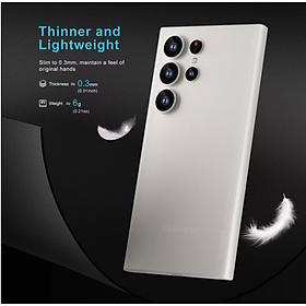 Ốp Lưng Nhám Siêu Mỏng 0.3mm Cho Samsung Galaxy S25 Ultra Hiệu Memumi SLIM Có Màng Bảo Vệ Camera - Hàng Nhập Khẩu - Xanh dương - Samsung Galaxy S25 Ultra