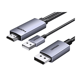 Mua Cáp chuyển HDMI sang Displayport hỗ trợ 4K dài 2m Ugreen 55329 HD169 - Hàng chính hãng