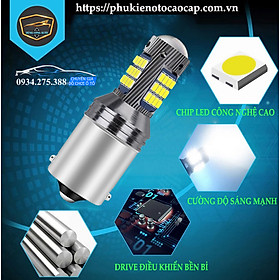 Đèn led lùi tăng sáng 360 độ ô tô