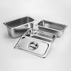 Mua KHAY BUFFET INOX 1/3 - KHAY INOX 201