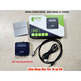 Bộ Chuyển Đổi Âm Thanh Quang Học Digital sang Analog Kiwi KX6 (Hỗ Trợ Bluetooth) - Hàng Chính Hãng