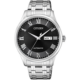 Đồng Hồ Nam Citizen Dây Thép Không Gỉ NH8360-80E - Mặt Đen