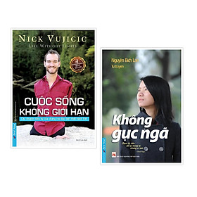 Sách - Combo Cuộc Sống Không Giới Hạn + Không Gục Ngã  - Bìa mềm - First News