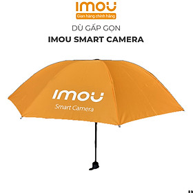 Mua Dù đi mưa gấp gọn IMOU màu cam  nổi bật