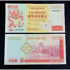 Mua Tờ tiền kỷ niệm 1 Triệu Đô Hongkong con Rồng   thích hợp quà tặng người tuổi Thìn   tiền có bảo an khi soi dưới đèn UV
